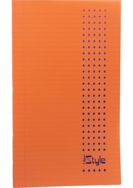 Çizgili 100 Yaprak Plastik Kapak A4 Boy Defter