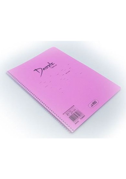 72 Yaprak Çizgili Spiralli Defter A4 Boy
