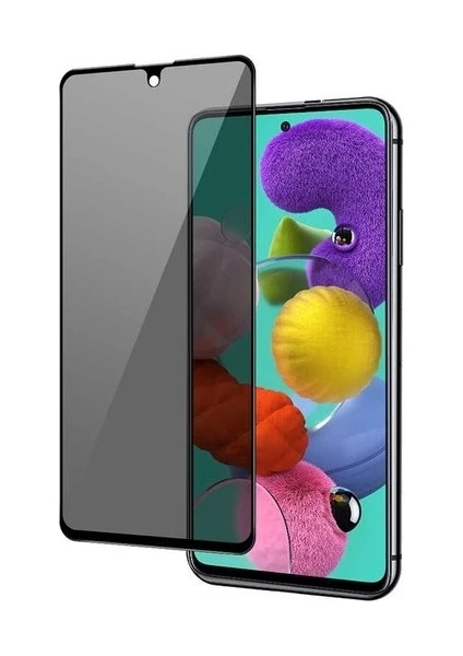 Xiaomi Redmi Note 9 Pro Tam Ekran Koruyucu Hayalet Privacy Kırılmaz Cam