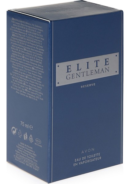 Elite Gentleman Reserve Edt 75 ml Erkek Parfüm