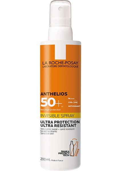 Anthelios Invisible Spf 50 Güneş Koruyucu Sprey 200 ml