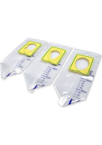 Erkek Çocuk Steril Pediatrik Idrar Torbası 100ML 100 Adet