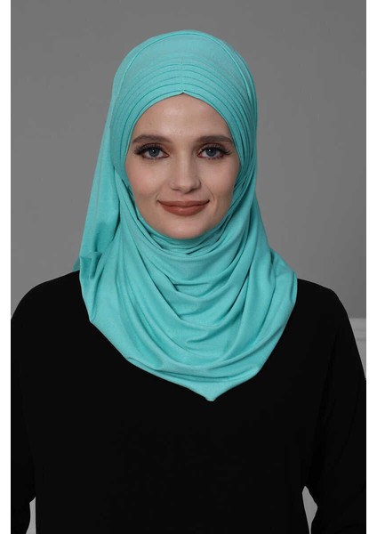 Aishas Design Pileli Tasarım Pratik Penye Şal