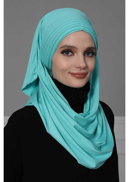 Aishas Design Pileli Tasarım Pratik Penye Şal