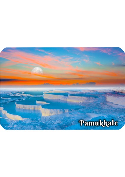 Buzdolabı Magneti Pamukkale