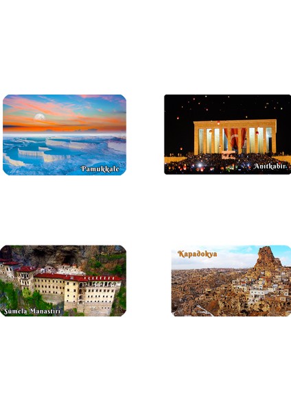 Buzdolabı Magneti Türkiye Şehirleri 10'lu Set fiyatları
