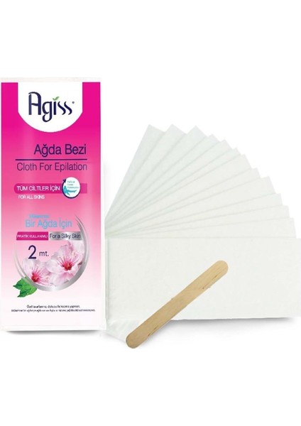 Agiss Natürel Konserve Sir Ağda Seti 240ML + Bez + Lif + Kalempar/ Ağda Seti 4 Parça modelleri