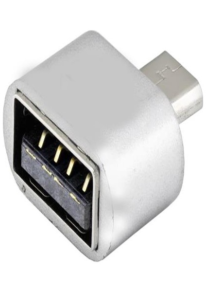 Metal Mıcro Otg USB Dönüştürücü