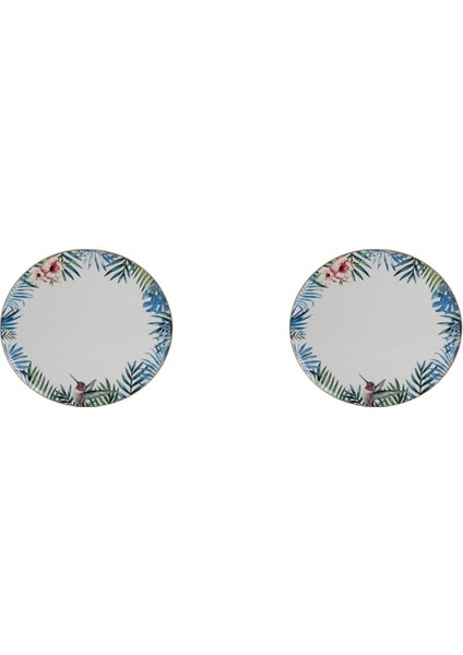 Exotic Desen Düz Tabak 27cm 2'li 04ALM002899