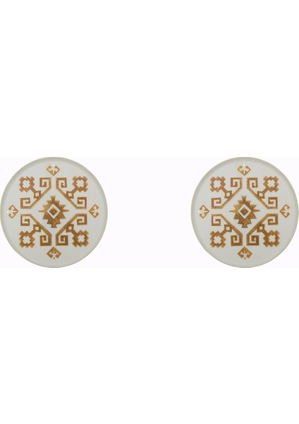 Arabesque Desen Düz Tabak 27cm 2'li 04ALM006001