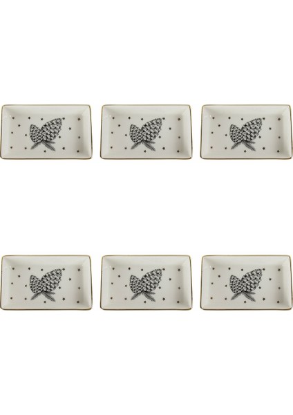 Forest Kahvaltı&Meze Tabağı 11cm 6'lı 04LFH000445