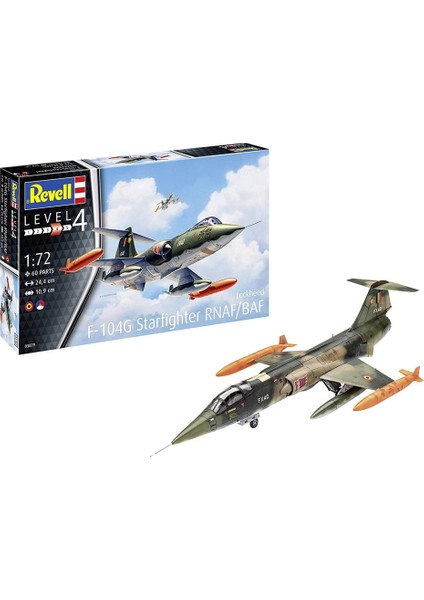 Maket Seti F-104 G Starfighter Nl-B 63879