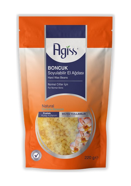 Agiss Naturel Inci Boncuk Granül Sir El Ağdası 250GR 2'li Set + Spatula + Lif + Kalemparf