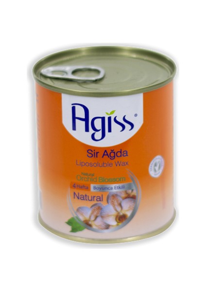 Agiss Natürel Konserve Sir Ağda Seti 240ML 3lü + Bez + Lif + Kalempar/ Ağda Seti 8 Parça