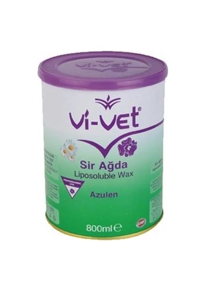 Vivet Azulen Konserve Sir Ağda Seti 800ML + Yağ + Bez + Lif + Kalempar/ Ağda Seti 5 Parça