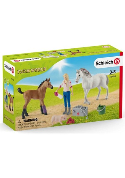Farm World Oyun Seti Veteriner Kısrak Tay CFW42486