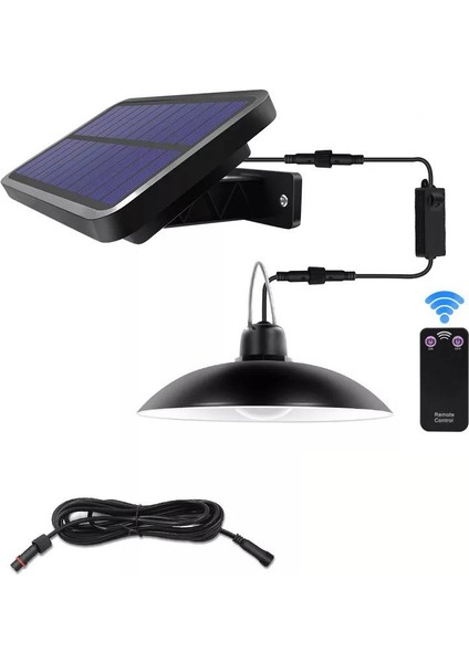 Solar LED Aydınlatma Güneş Enerjili Şarjlı Lamba Beyaz