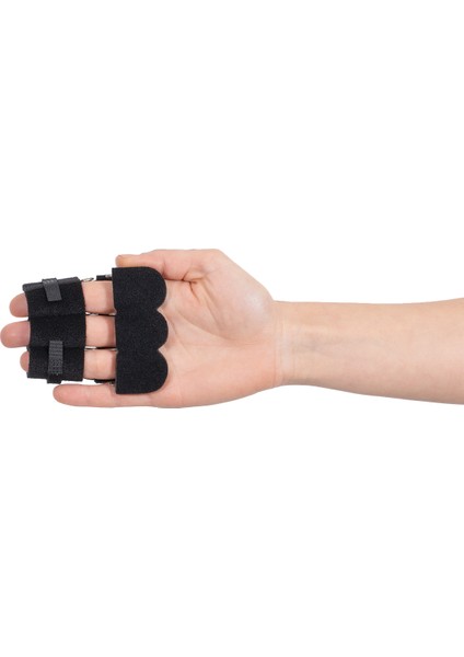 Üçlü Dinamik Parmak Rehabilitasyon Ateli (Pıp ve Dıp Eklem Fleksiyonu) M 5-6 cm modelleri