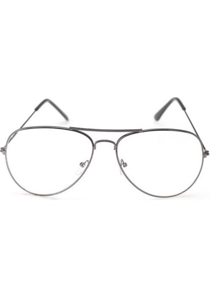 Unisex Gümüş Damla Silver Cerceve Gözlük