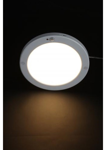 5'li Ct 9247 18W Sıva Üstü Sensörlü LED Beyaz Işık 6400K