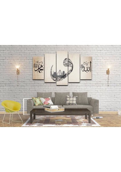 5 Parça Mdf Tablo Dini