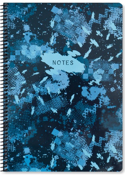 A4 Kareli Defter Sports - Mavi