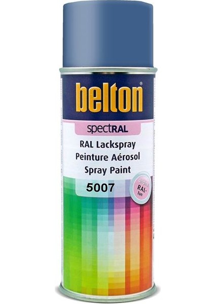 Spectral Ral 5007 Parlak Mavi Akrilik Sprey Boya