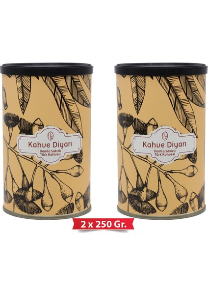 Damla Sakızlı Türk Kahvesi 250 gr x 2 Adet