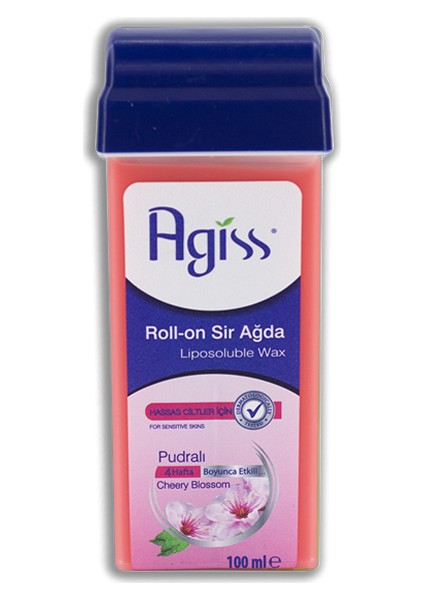 Agiss Pudralı Kartuş Roll On Sir Ağda 100 ml x 12'lı + YAĞ + Bez + Kalempar