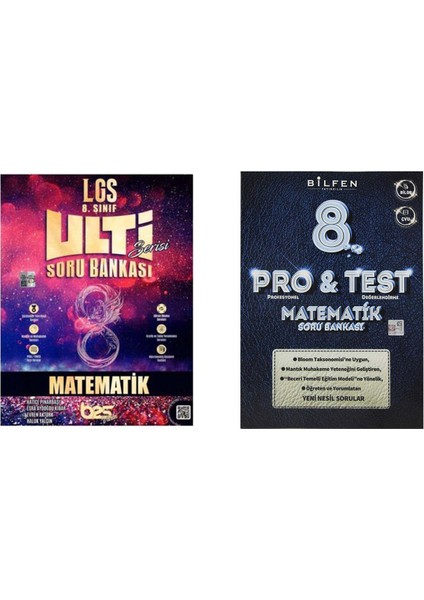 8. Sınıf Pro Test Matematik - Bes Yayınları 8. Sınıf Ulti Matematik