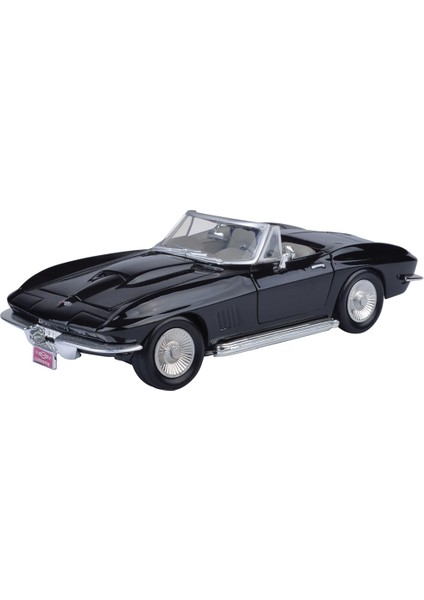 Motormax 1:24 1967 Corvette Siyah