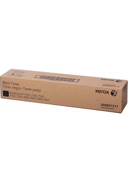 006R01517 Siyah Orijinal Toner - 7525 / 7530 / 7535 / 7545 / 7835 / 7855
