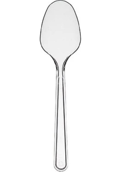 Stylish Lüx Plastik Kaşık 100'LÜ Paket