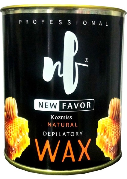 Ağda Isıtıcı Makine New Favor 800 ml Naturel Konserve Sir Ağda Seti 8 Parça Tüy Alma Yaylı