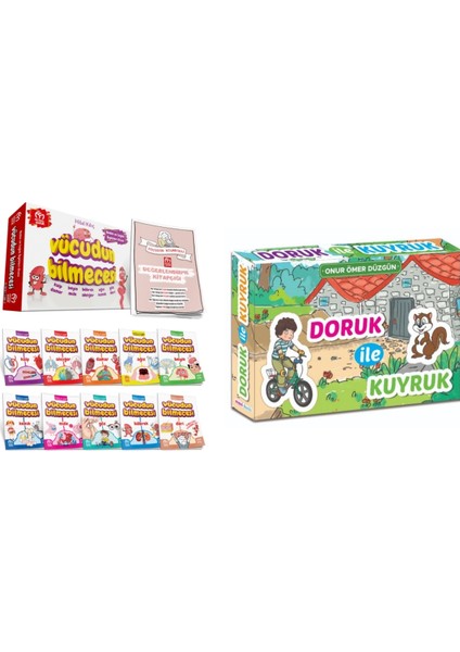 3. Sınıflara Seçme Hikaye Vücudun Bilmecesi ve Mavi Deniz Yayınları Doruk Ile Kuyruk