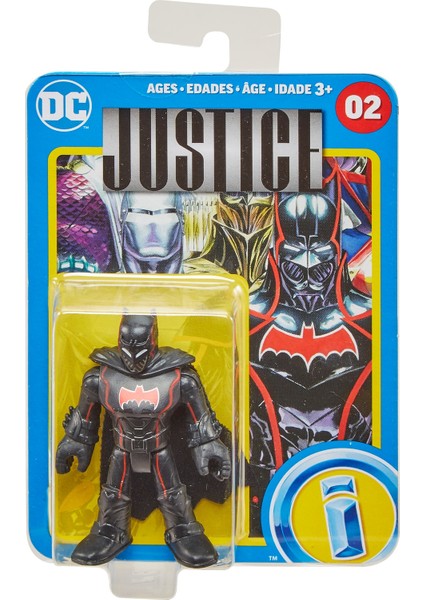 Dc Super Friends 80. Yıl Batman Özel Tekli Figürler Justice Armor Batman GLF02