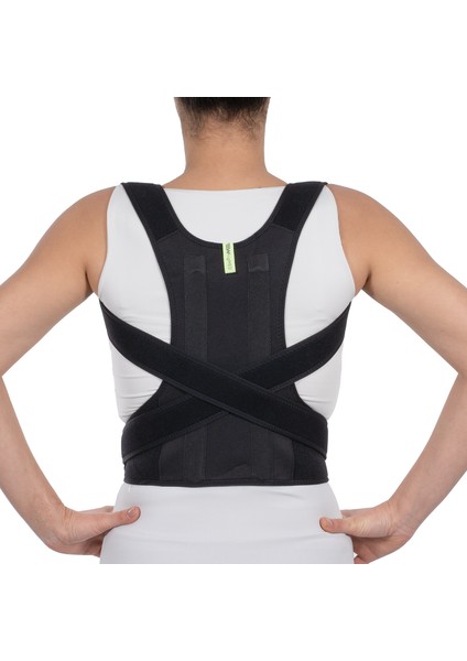 Neopren Postureks Korse Siyah Duruş Bozukluğu, Sırt Kası Zayıflıkları indirimleri