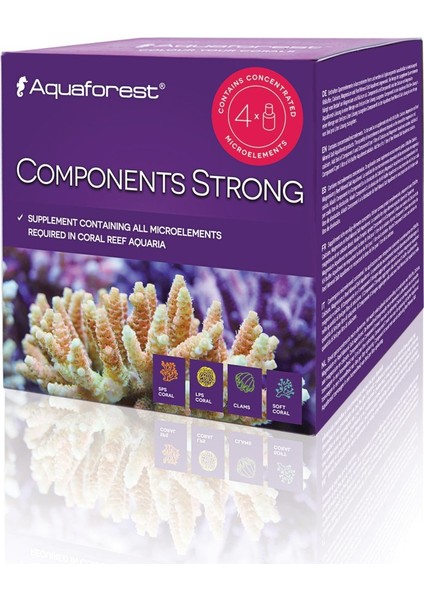 Components Strong 4 x 75 ml