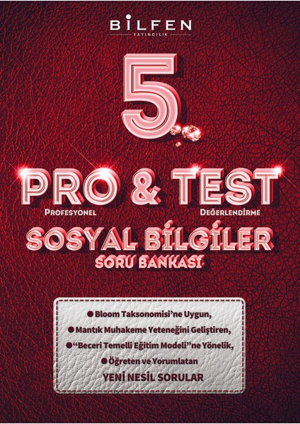 5. Sınıf Pro&Test 4'lü Soru Bankası Seti