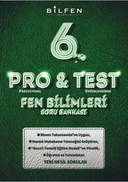 Bilfen Yayınları 6. Sınıf Pro&Test 4'lü Soru Bankası Seti