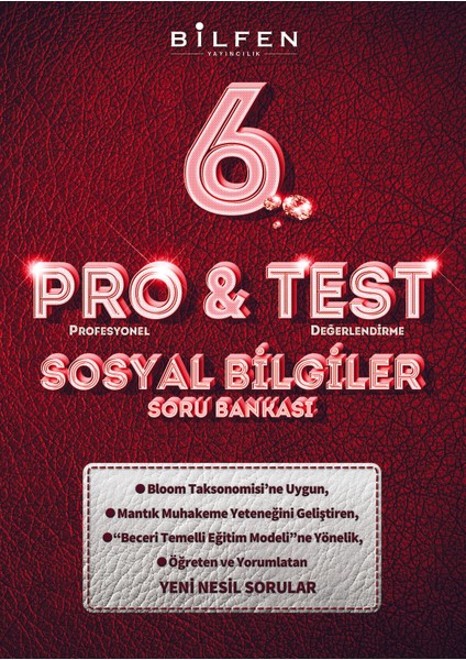 6. Sınıf Pro&Test 4'lü Soru Bankası Seti