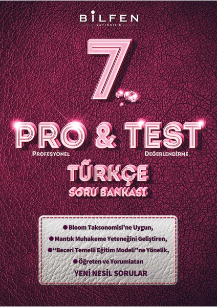 7. Sınıf Pro&Test 6'lı Soru Bankası Seti