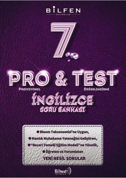 7. Sınıf Pro&Test 6'lı Soru Bankası Seti