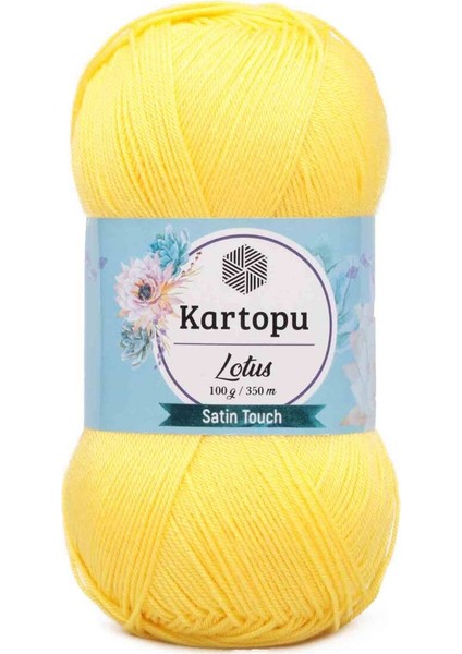 Lotus El Örgü Ipi Civciv Sarı K323