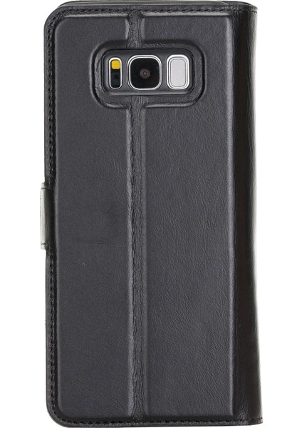 Samsung Galaxy S8 Plus Siyah Deri Cüzdan Telefon Kılıfı fiyatları