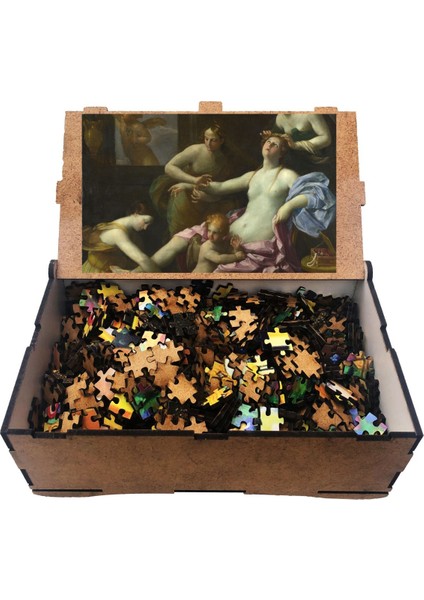 La Toilette Di Venere 1000 Parça Ahşap Puzzle Yapboz