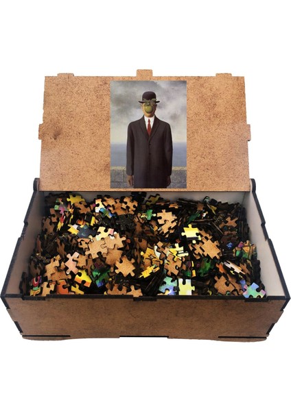 The Son Of Man 1000 Parça Ahşap Puzzle Yapboz