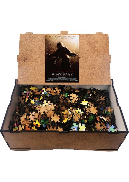 Esaretin Bedeli 1000 Parça Ahşap Puzzle Yapboz