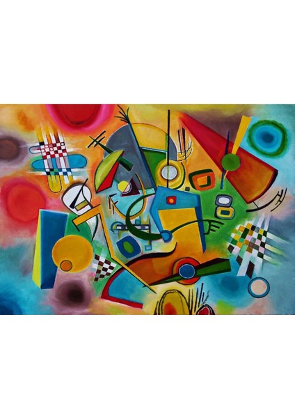Kandinski Model 2 1000 Parça Ahşap Puzzle Yapboz