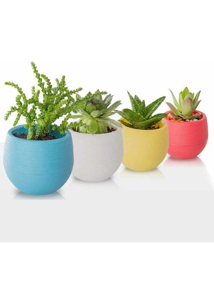 Sahra Saksı 1,3 Litre Mavi 15 cm No:5